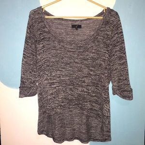 G21 t-shirt top short front, longer back